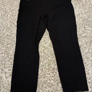 LOFT Black Women's Stretch Pull-On Pants